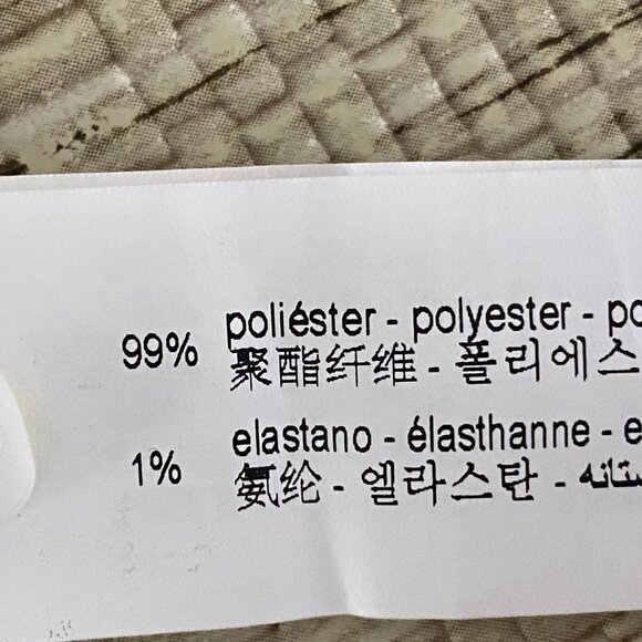 Zara Crinkled Mock Neck Minimalist Grunge Punk Office Siren Bodycon Maxi Dress M - Picture 6 of 7